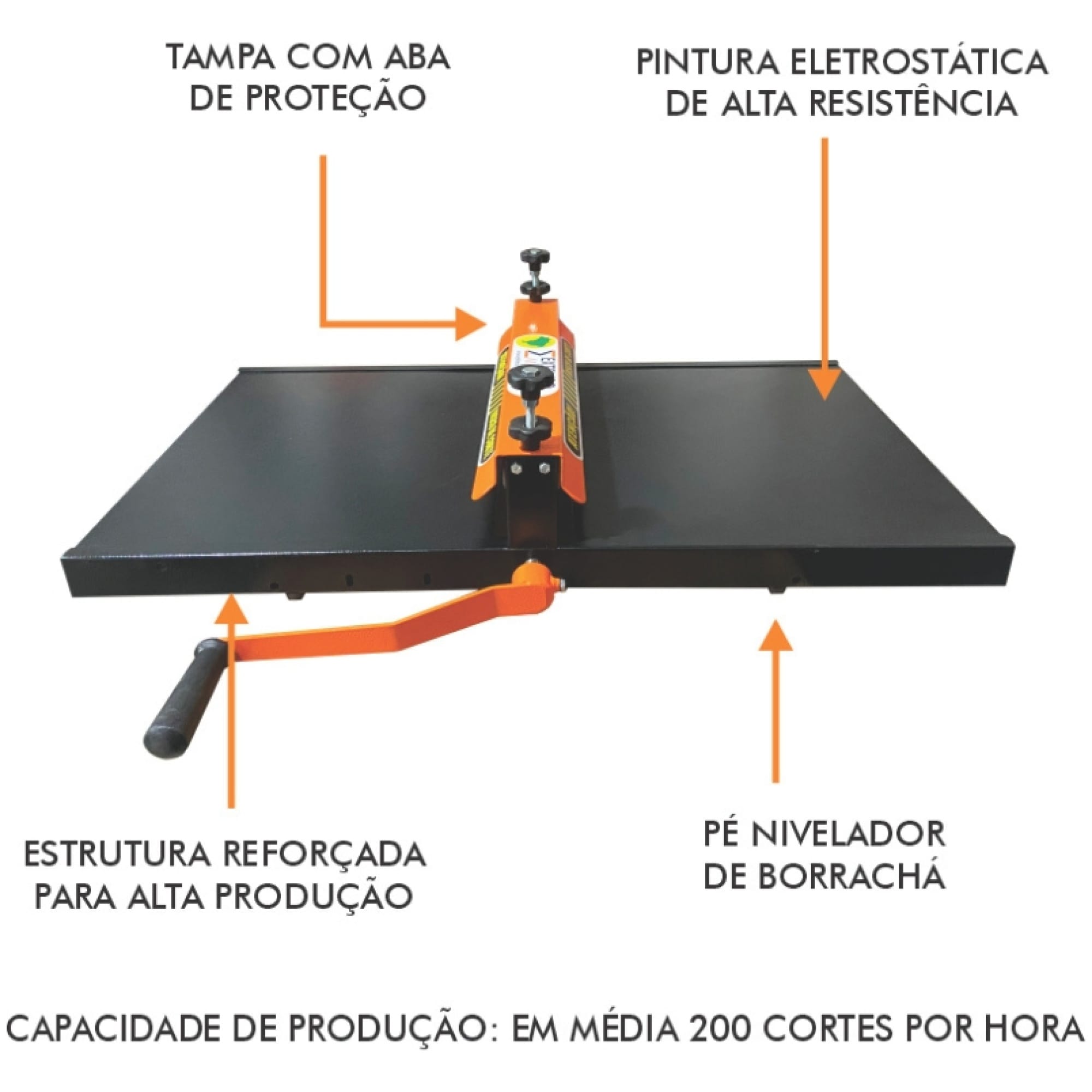Máquina De Corte E Vinco Manual – 50cm - Imagem 3