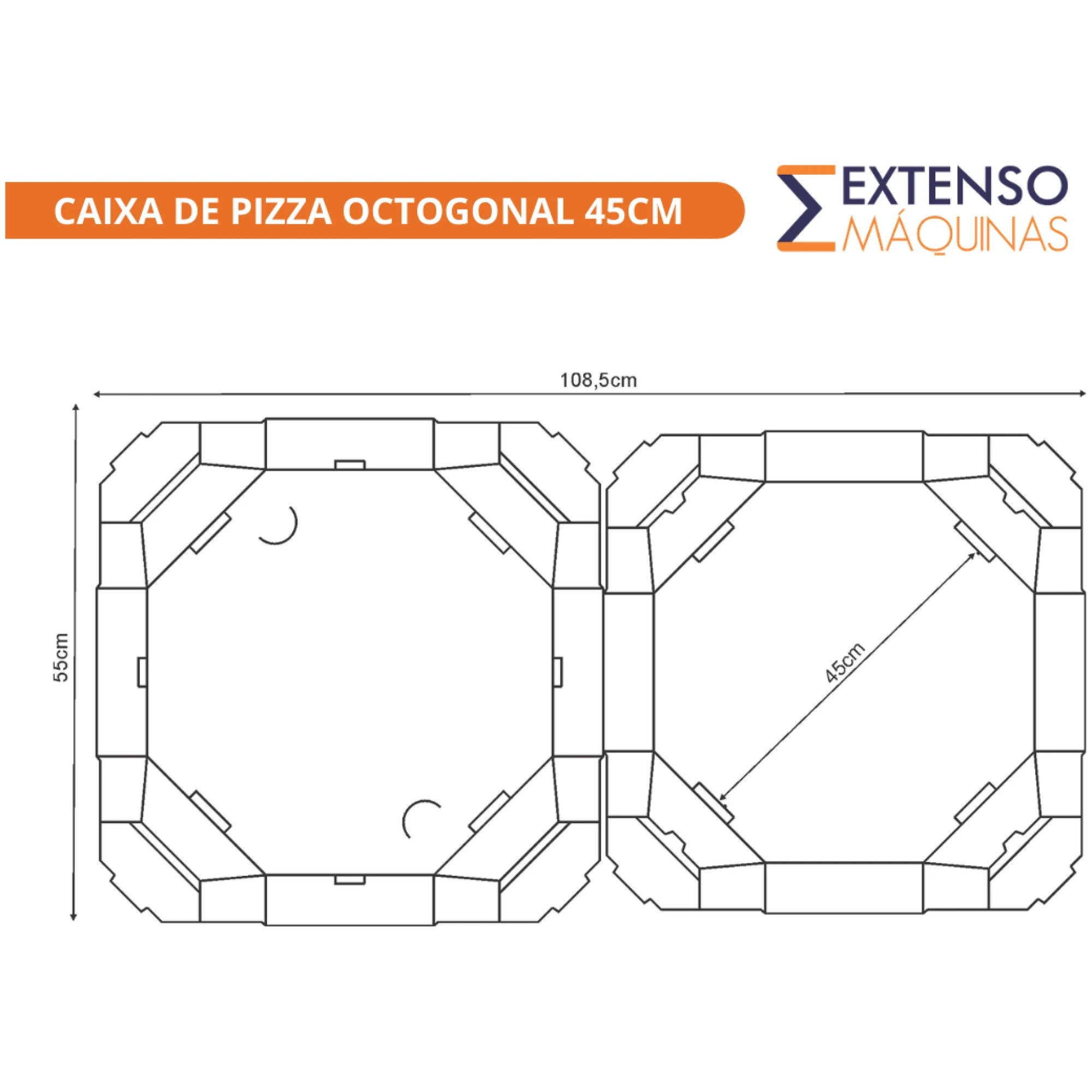 Kit Fábrica De Caixas de Pizza – Máquina de Corte e Vinco 100cm Elétrica Semi Automática com Bancada + 4 Facas P M G GG - Imagem 6
