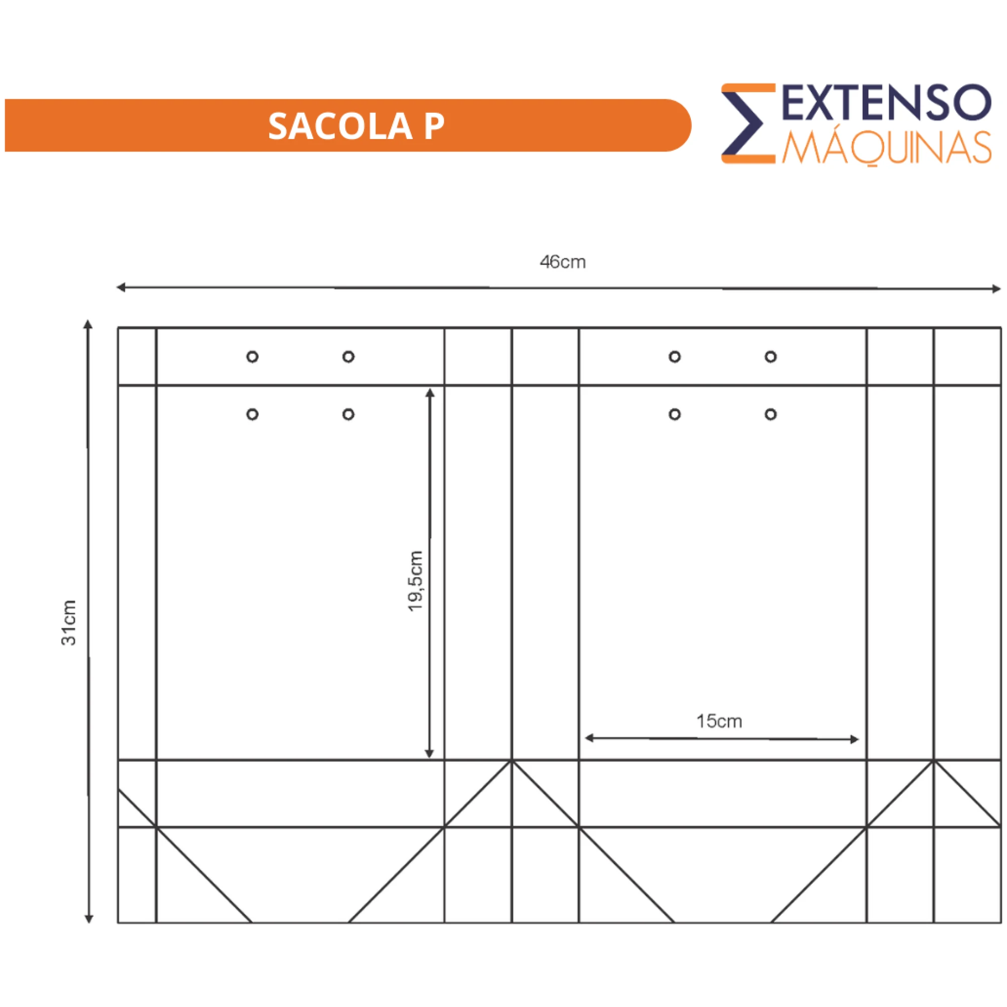 Kit Fábrica De Sacolas De Papel - Máquina de Corte e Vinco 100cm Elétrica Semi Automática com Bancada + 3 Facas P M G - Imagem 8