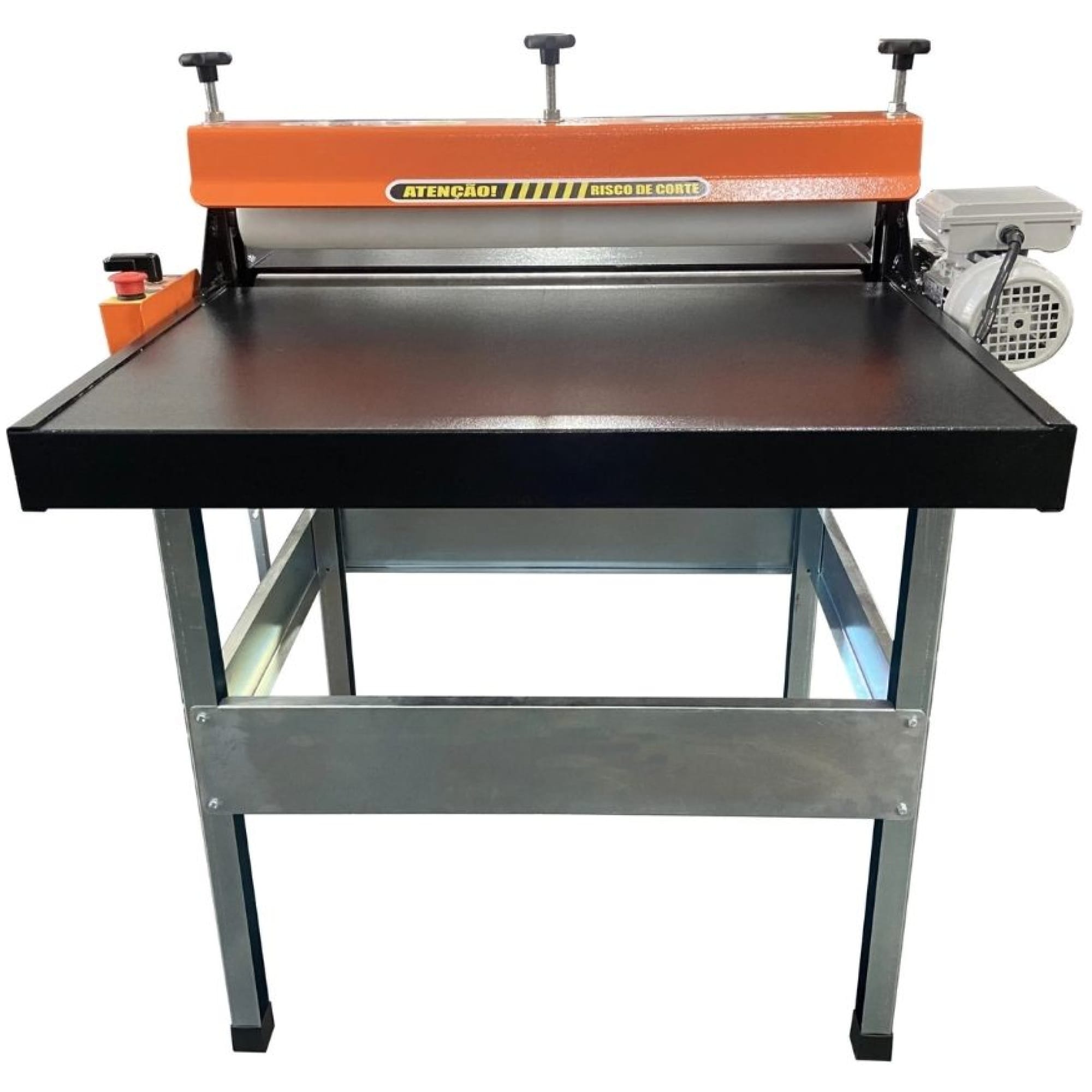 Máquina De Corte E Vinco Elétrica - Semi Automática – 100cm - COM BANCADA - Imagem 2