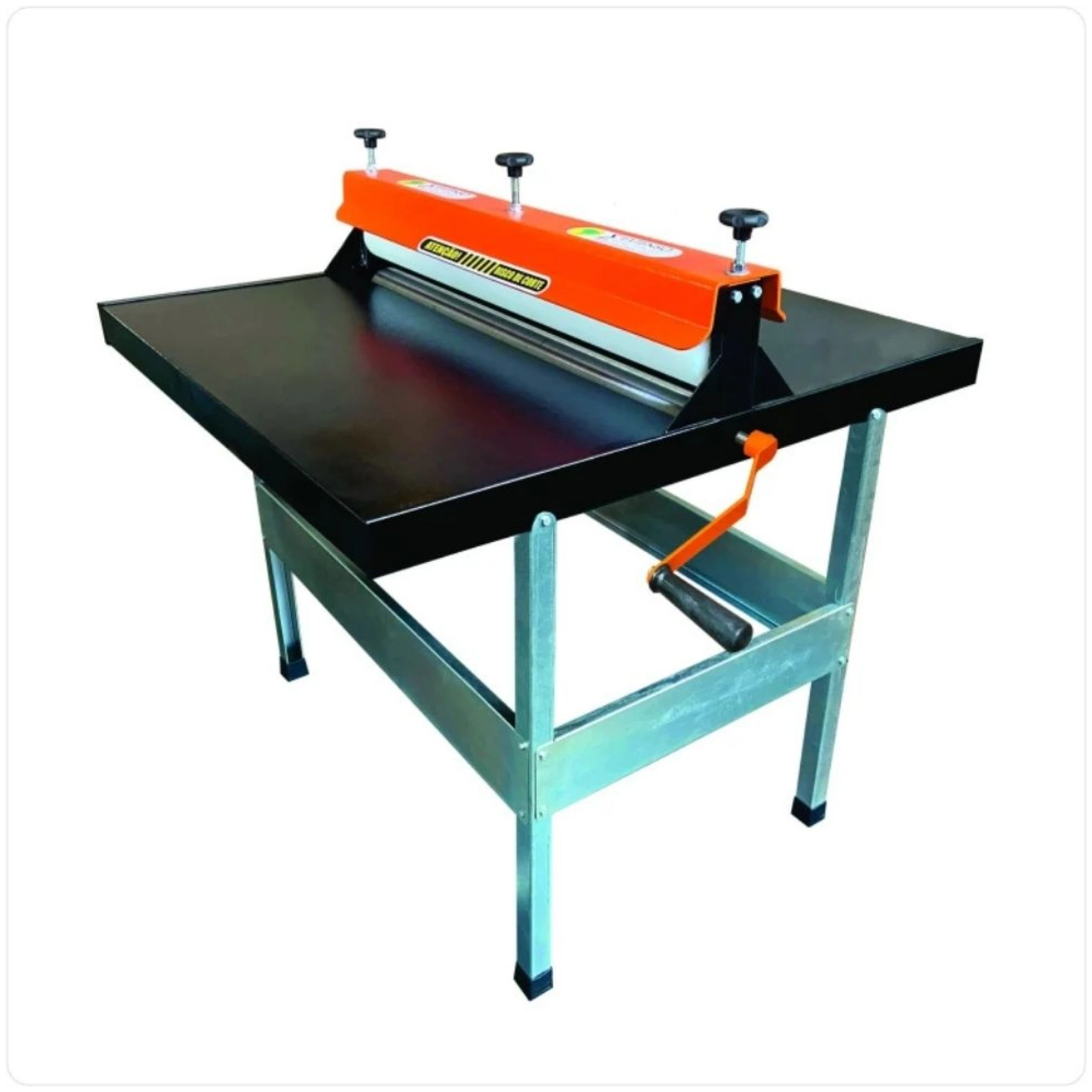 Máquina De Corte E Vinco Manual – 100cm - COM BANCADA